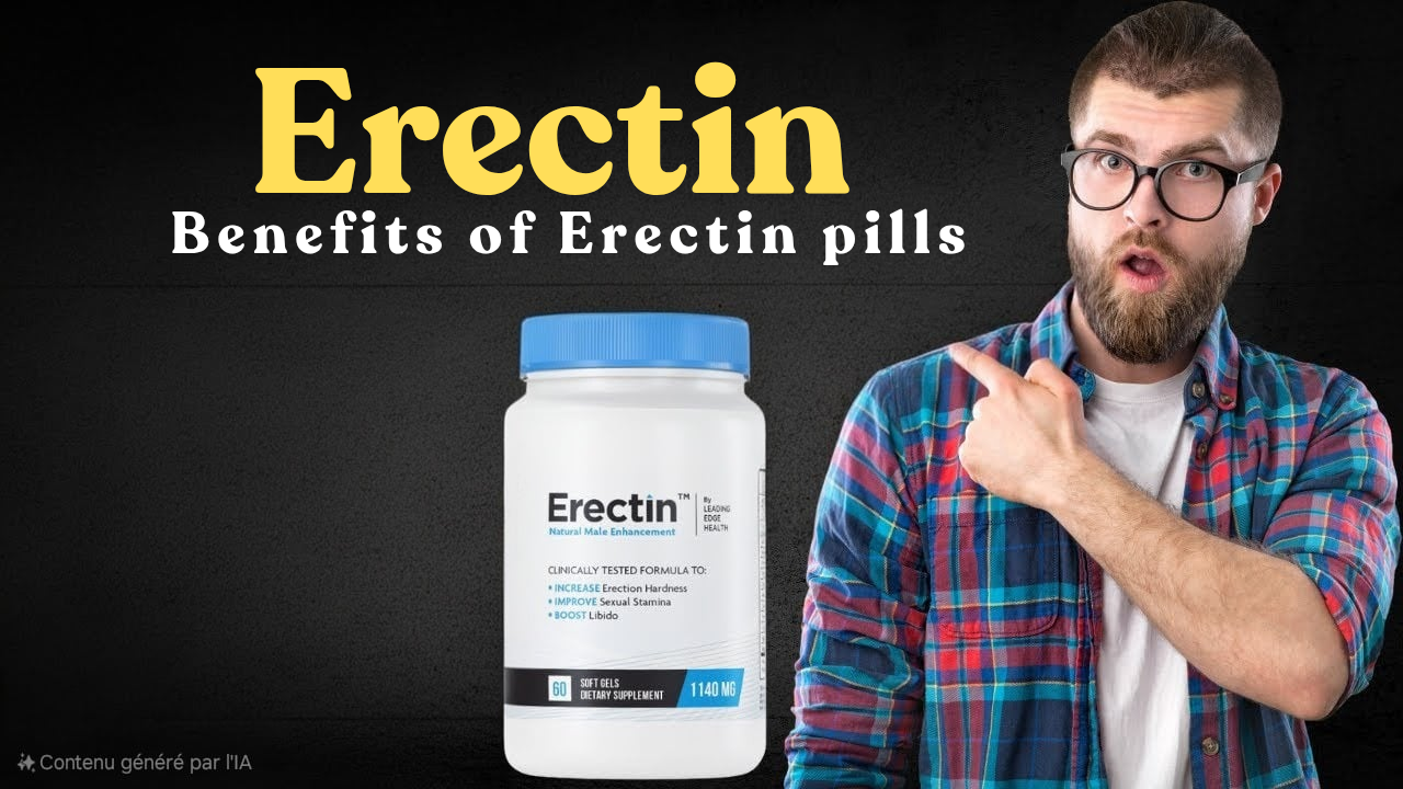 Benifits of Erectin pills